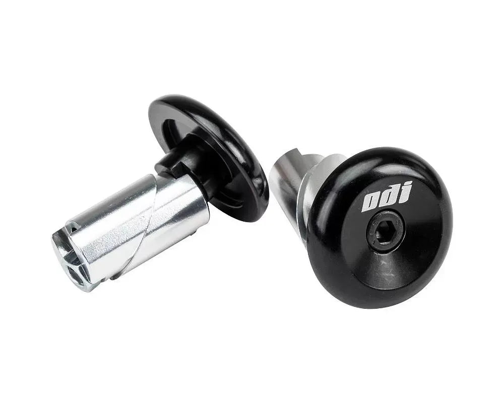 ODI Aluminum Bar End Plugs Black