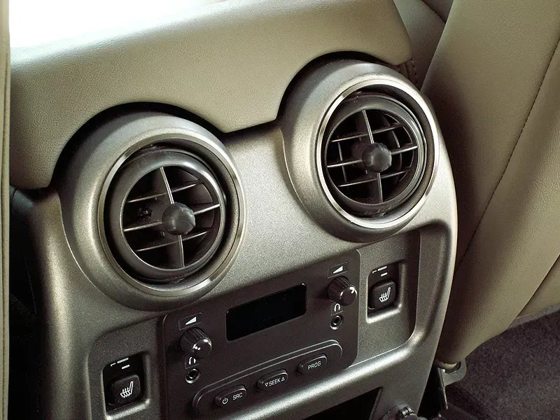 American Car Craft 2Pc Rear Polished Stainless Steel AC Vent Rings Hummer H2 2003-2007