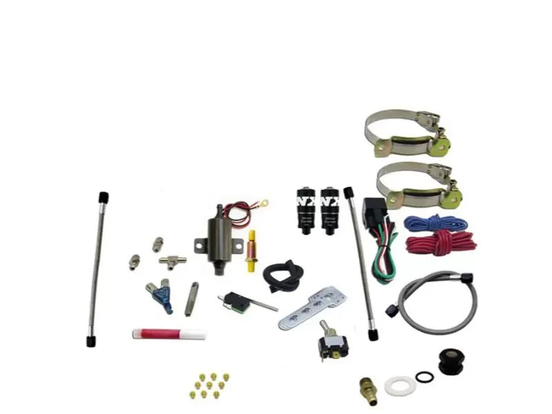 Nitrous Express 2 Cylinder Piranha Nitrous Kit for V-Twins with Single Carb, No Bottle