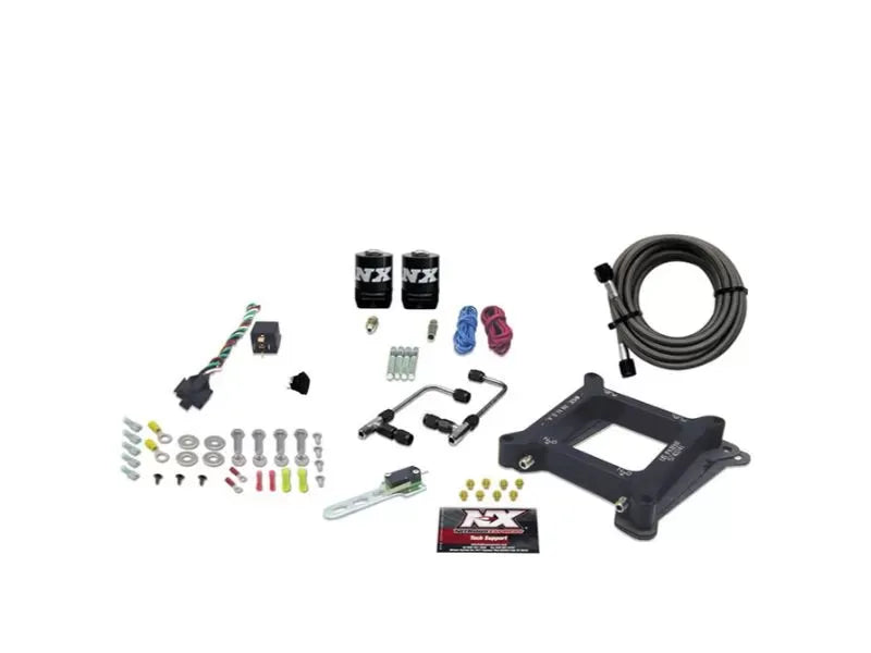Nitrous Express 50-300HP 4150 Dominator Billet Crossbar Stage 6 Nitrous Kit Without Bottle