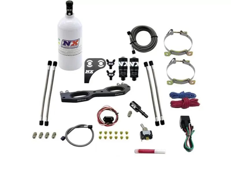 Nitrous Express Nitrous Plate Kit with 2.5lb Bottle for Polaris RZR 900 2014-2020