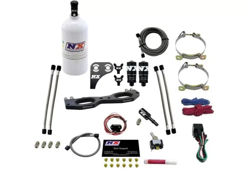 Nitrous Express Nitrous Plate Kit with 2.5lbs Bottle for Polaris RZR 1000 (2014-2020)