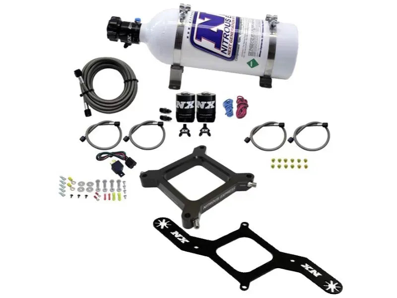 Nitrous Express 50-300HP 4150 Assassin Plate Stage 6 Nitrous Kit with 5lbs Bottle