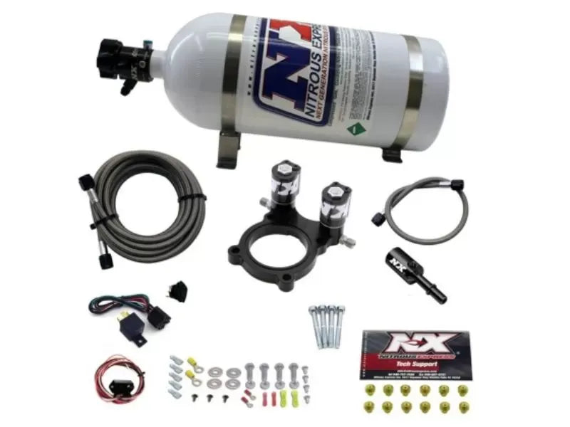 Nitrous Express Nitrous Plate Kit with 5lb Bottle for Can-Am Maverick 2013-2020