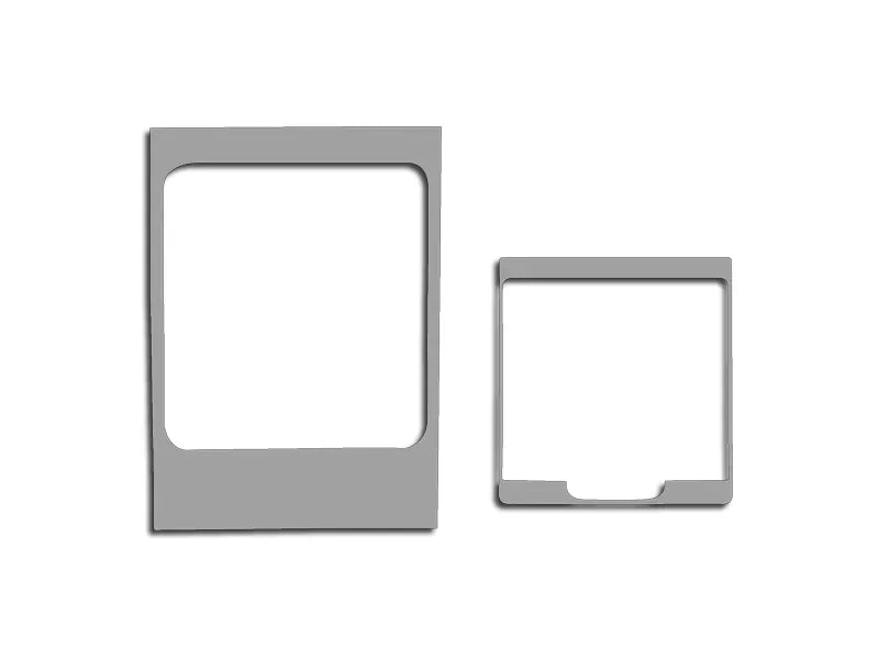 American Car Craft 2Pc Polished Stainless Steel Window Switch Trim Rings Chrysler PT Cruiser 2001-2005