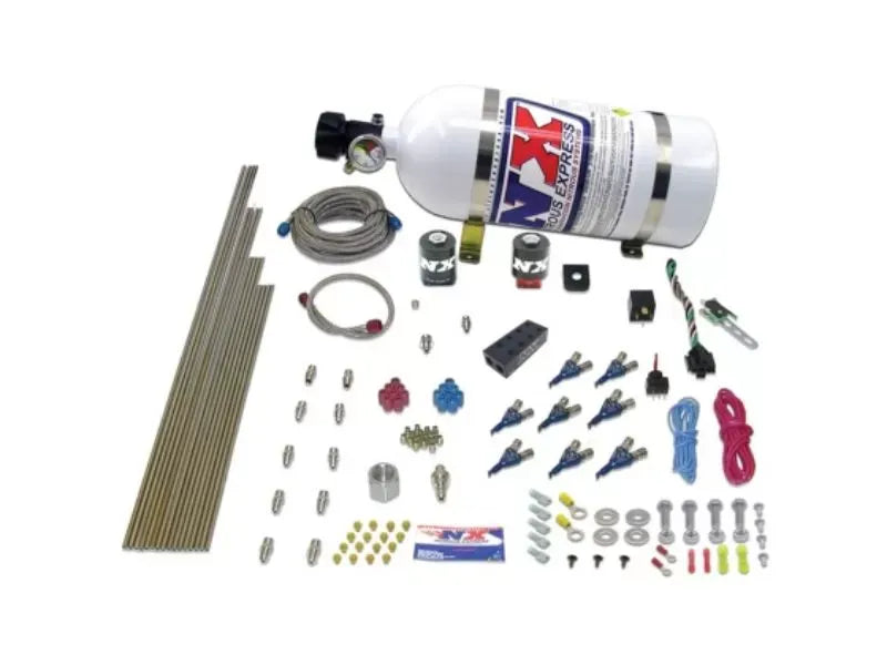 Nitrous Express 80000EFI-05 Nitrous Kit for V8 Gasoline EFI 100-500HP with 5lb Bottle