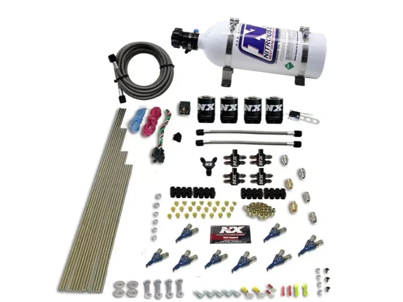 Nitrous Express Nitrous Kit 250-550HP for 8 Cylinder Alcohol Engines with 5lb Bottle