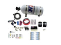 Nitrous Express Nitrous Kit 8 Cylinder Soft Line Shark Rail 10lb Bottle Push-to-Loc