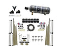 Nitrous Express 80020-12 8 Cylinder Triple-D Dry Direct Port Nitrous Kit with 12lbs Bottle
