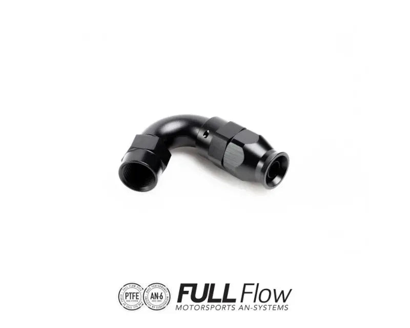Nuke Performance Full Flow PTFE Hose End Fitting 120 Degree AN-12, 810-12-112