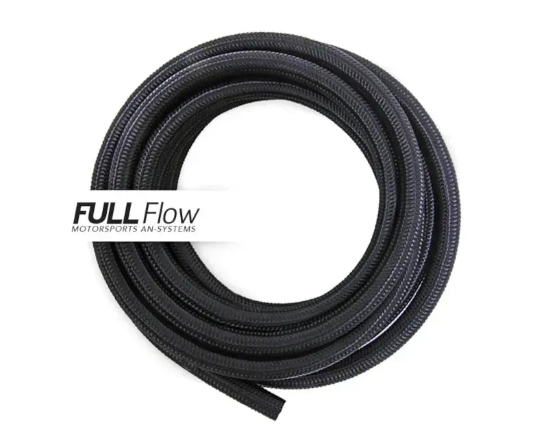 Nuke Performance Black Nylon Braided Fuel Hose AN-10 4m