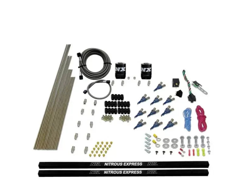 Nitrous Express Nitrous Kit 200-600HP Shark Gas 2 Solenoid Without Bottle