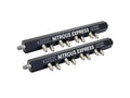 Nitrous Express Single Hole Rails Distribution Rail Kit, Black Billet Aluminum, 90001