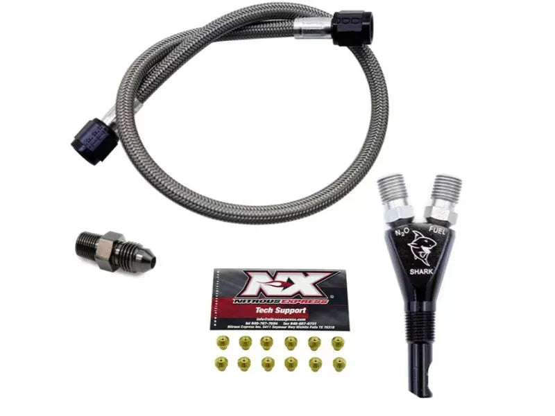 Nitrous Express Nitrous Express Shark SHO 400 HP EFI Nozzle with 2ft Hose