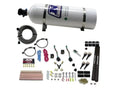 Nitrous Express Nitrous Kit 100-300HP SX2 Nozzle 15lbs Bottle for 4 Cylinder Engines