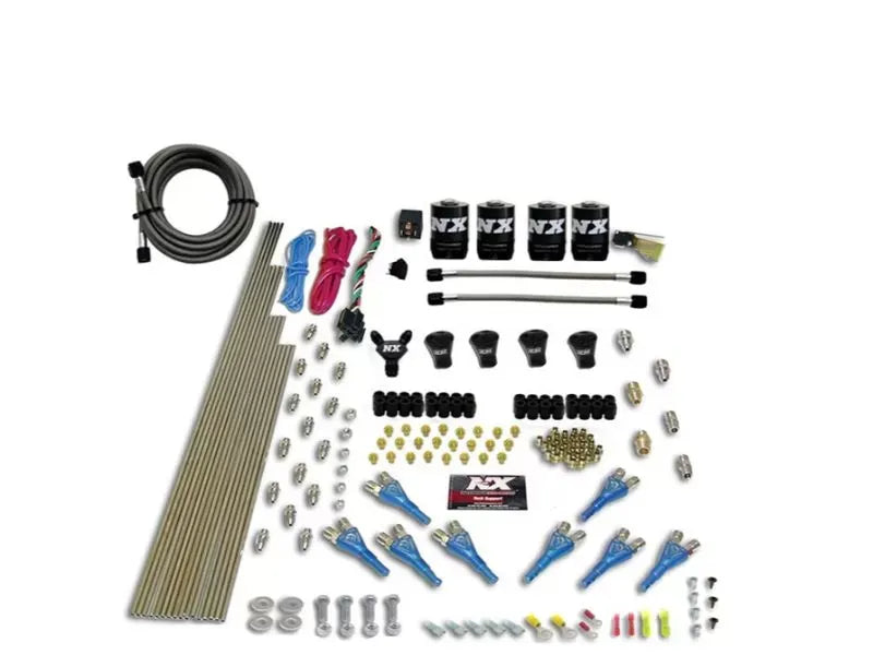 Nitrous Express Nitrous Kit 200-600HP Pro-Shark Gas 4 Solenoids Without Bottle