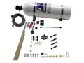 Nitrous Express 4 Cylinder Dry Direct Port Nitrous Kit with 15lb Bottle - 93046-15