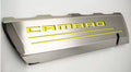 American Car Craft 2Pc Polished Stainless Steel Yellow Solid Fuel Rail Cover Chevrolet Camaro SS 2016-2021
