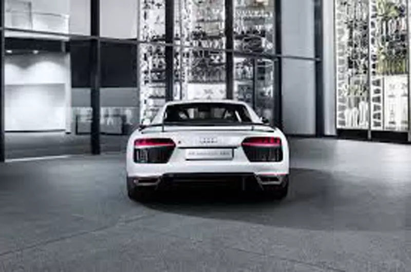 1016 Industries Rear Wing for Audi R8 2015-2021, 2x2 Carbon Fiber, UV Clear Coat