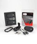 AeroCatch Black Xtreme 125 Series Flush Below Panel Hood Fasteners built-in Security Lock