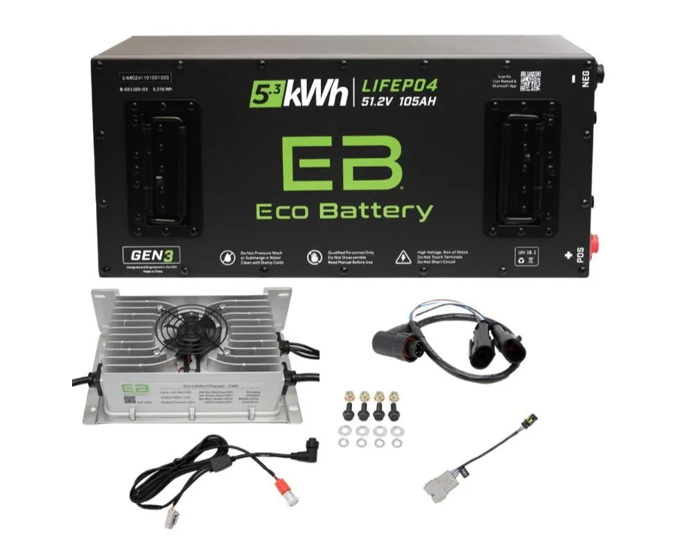 Nivel Eco Lithium 51V 105Ah GEN3 Battery Bundle for Skinny Venom 2024+