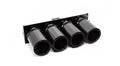 Novitec Exhaust Tips Black with Carbon Cover for McLaren 765LT 2021+