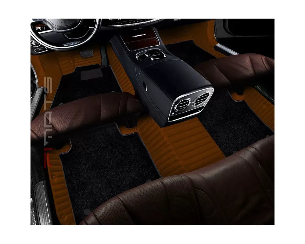 2003-2023 Porsche Cayenne F1Mats Floor Mats Double Layer Stripe