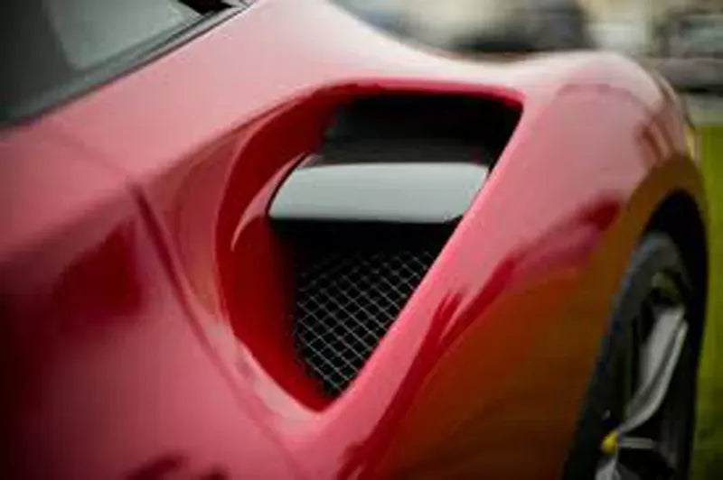1016 Industries Side Intake Vents Forged Carbon for Ferrari 488 GTB 2015-2020