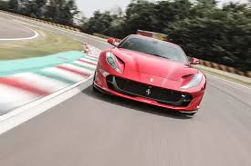 1016 Industries Front Bumper Insert Forged Carbon for Ferrari 812 Superfast 2018-2021