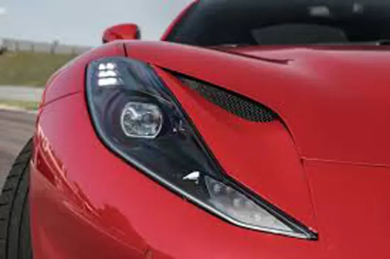 1016 Industries Headlight Covers for Ferrari 812 Superfast 2018-2021, Carbon Fiber Finish