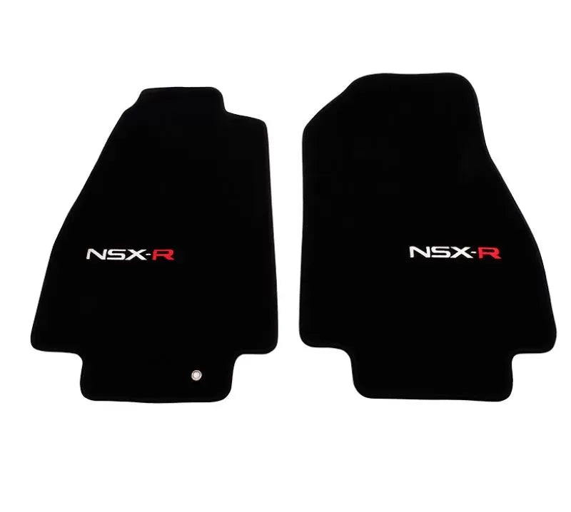 NRG Floor Mats NSX-R Logo 2-Piece Acura NSX 2017-2022