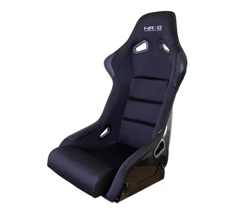 NRG FRP Bucket Seat Race Style Bolster-Lumbar Large Black