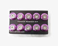 NRG Purple Fender Washer Kit with Color Matched M6 Bolts Universal