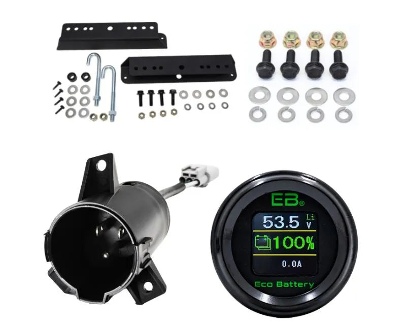 Nivel Eco Battery Install Kit Club Car Prec 70v 105ah 51v 160ah 2009+