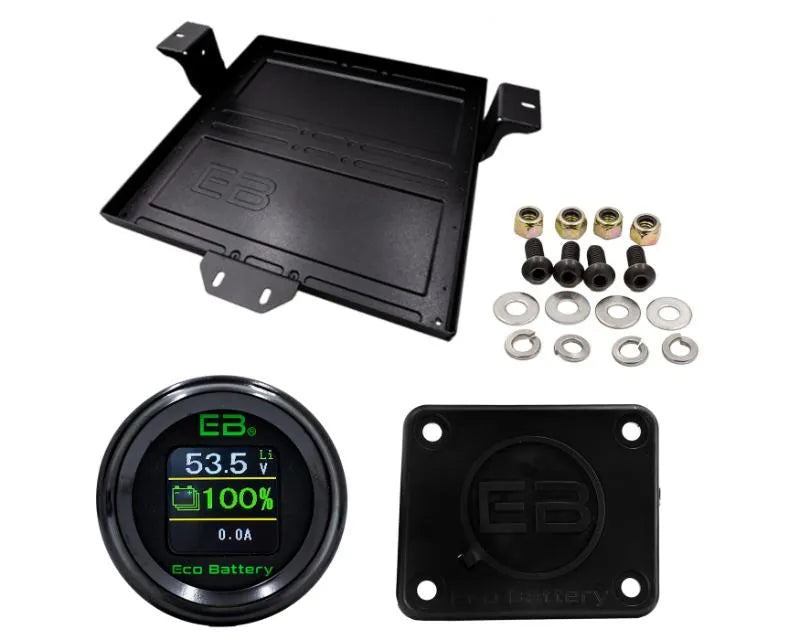 Nivel Eco Batteryskinny Install Kit Ezgo Rxv Metal 51v 105ah