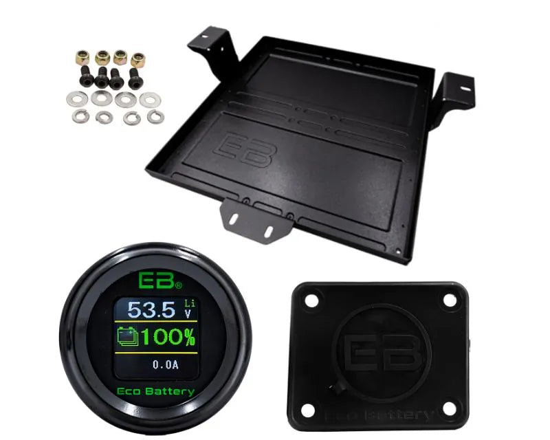 Nivel Eco Battery Install Kit Ezgo Rxv Metal 70v 105ah51v 160ah
