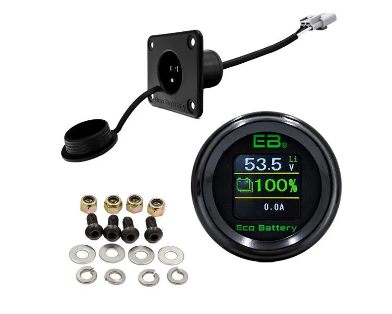 Nivel Eco Battery Skinny Install Kit Ezgo Txt & Navitas 51v 105ah