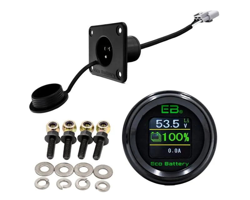 Nivel Eco Battery Install Kit Ezgo Txt 51v 72ah