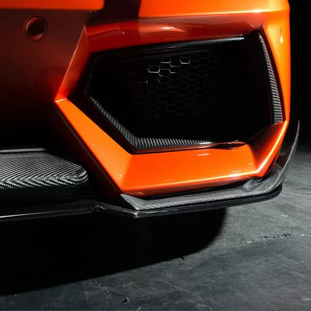 1016 Industries Front Grill Vents for Lamborghini Aventador LP700 2013-2016, Carbon Fiber