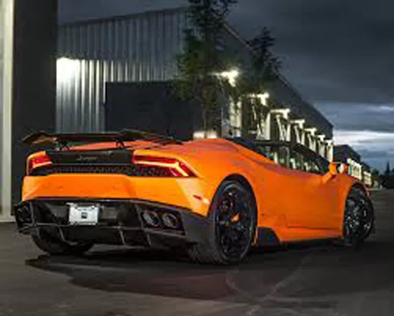 1016 Industries Rear Diffuser for Lamborghini Aventador LP740 2016-2020, Carbon Fiber Finish
