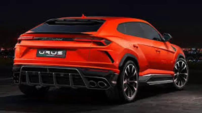 1016 Industries Roof Spoiler for Lamborghini Urus 2018-2020, Carbon Fiber Finish