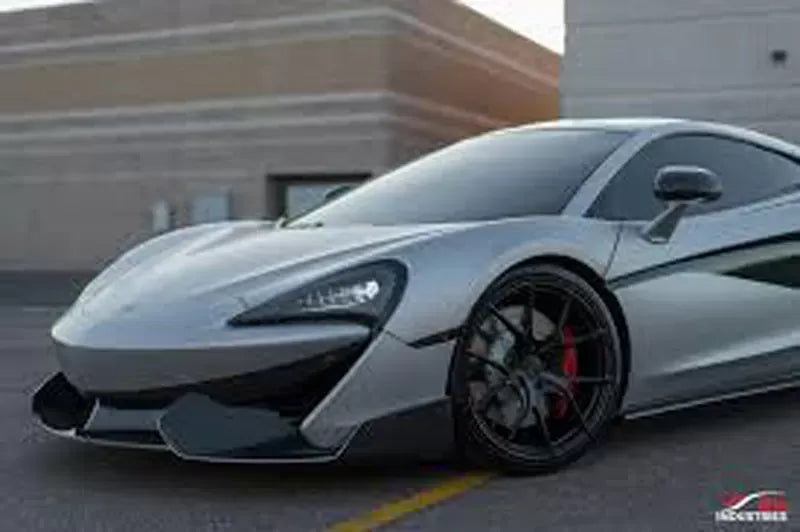 1016 Industries Front Aero Blades for McLaren 570S 2016-2019, Carbon Fiber Finish