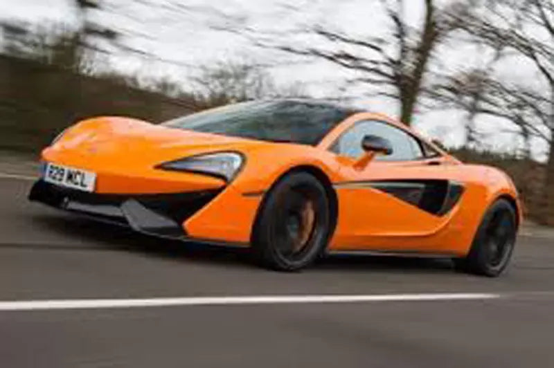 1016 Industries Side Skirts 4-Piece Kit for McLaren 570S 2016-2019, Carbon Fiber Finish