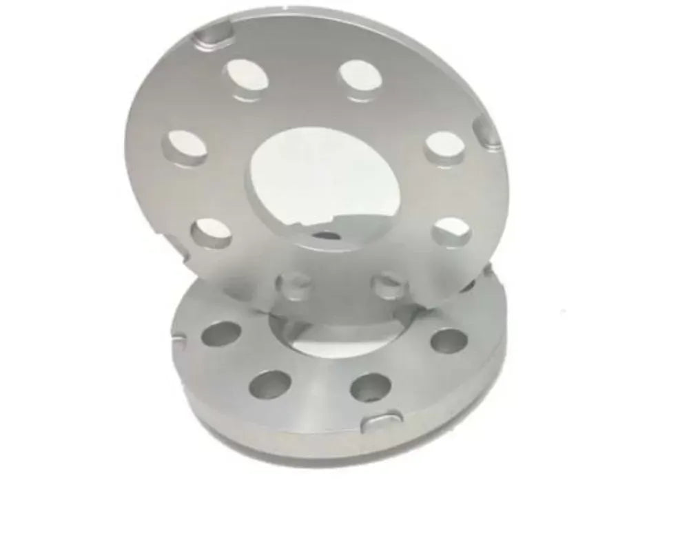 NLA Parts 15mm Silver Wheel Spacer Kit w/o Bolts Mini Cooper R50-R59 2006-2015