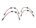 NLA Parts Stainless Steel Brake Line Kit Mini Cooper F60 2017-2022