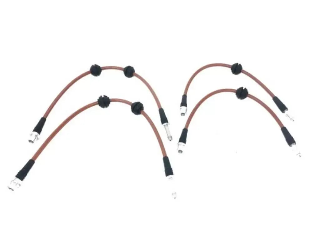 NLA Parts Stainless Steel Brake Line Kit Mini Cooper R55-R59 2007-2008
