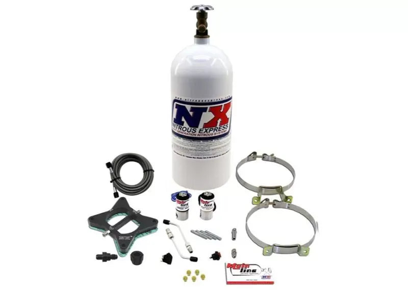 Nitrous Express ML3000 Nitrous Kit for Ford Mustang GT 4.6L 1996-2004, 10lb Bottle