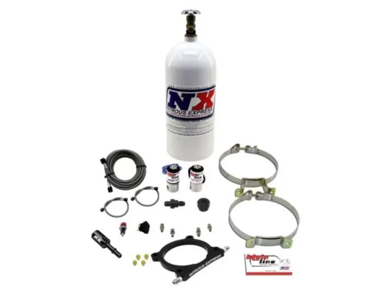 Nitrous Express Mainline EFI Nitrous Plate Kit with 10lb Bottle for Ford Mustang GT 5.0L 2011-2017