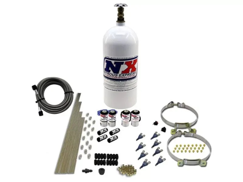 Nitrous Express Mainline Direct Port Low Pressure Nitrous Kit with 10lb Bottle