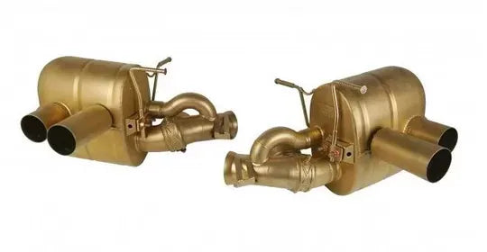 Novitec Power Optimized Exhaust System Gold-Plated for Ferrari Monza SP1|SP2 2018-2029